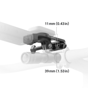 Suport ghidon Insta360 Bike Computer Mount | aluminiu - pentru ghidon clasic - Img 4