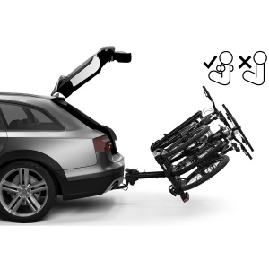 Suport pentru 3 biciclete, Thule EasyFold XTF 3, cu prindere pe carligul de remorcare (13pini) - Img 3