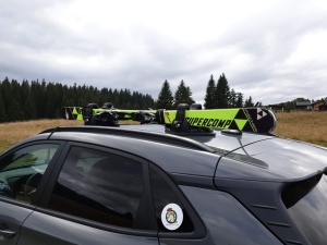 Suport schi Menabo Shuttle cu prindere magnetica, 2 perechi ski - Img 24