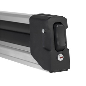 Suport schi snowboard Menabo Yelo 4 Silver pe bare transversale, 4 perechi ski / 2 snowboard - Img 4