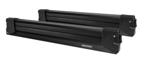 Suport schi snowboard Menabo Yelo 6 Black glisabil, pe bare transversale, 6 perechi ski / 4 snowboard