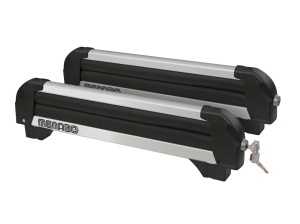 Suport ski/snowboard Menabo Iceberg 4 pe bare transversale, 4 perechi ski / 2 snowboard