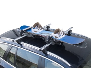Suport ski/snowboard Menabo Iceberg 4 pe bare transversale, 4 perechi ski / 2 snowboard - Img 7