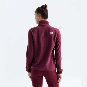 The North Face - polar femei - Glacier Fleece Jacket - Black - XS - Img 11