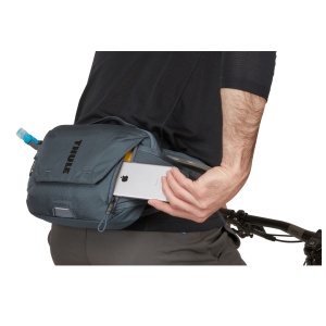 Thule - geanta practica cu prindere in zona soldurilor, Hip pack Rail 4L - gri inchis dark slate - Img 6