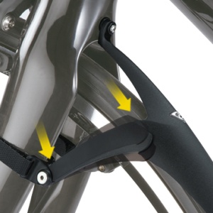 Topeak Set Aparatori noroi DeFender RC1+RC11, TC9633-01 pentru cursiere - negru - Img 5
