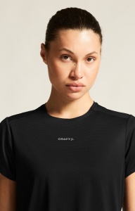 Tricou alergare Craft Hypervent Tee - negru | ventilație perforată - Img 6