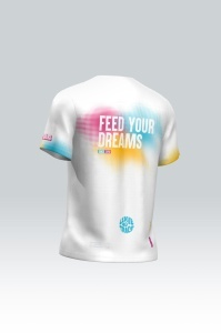 Tricou alergare Gobik Flash Hydrazero bărbați - alb multicolor - Img 8