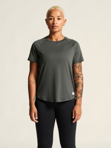 Tricou antrenament Craft Collective SS Tee - gri | poliester reciclat - Img 5