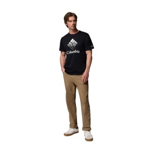 Tricou Barbati Columbia Parsons Point™ Short Sleeve Logo Black - Img 4