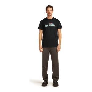 Tricou Barbati Icebreaker Merino 150 Tech Lite Transportage Black - Img 3