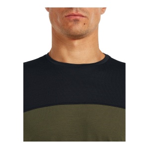 Tricou Barbati Icebreaker Merino Blend 125 Cool-Lite™ Sphere Colour Block Gri - Img 5