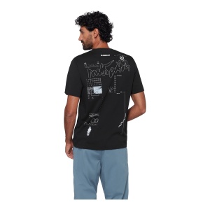 Tricou Barbati Mammut Base Multi-Pitch Negru - Img 3