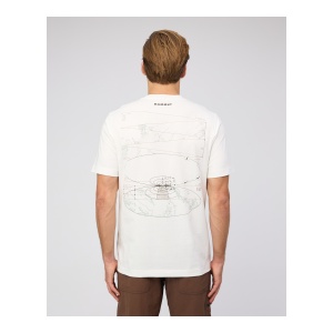 Tricou Barbati Mammut Base T-Shirt Men Avy White - Img 3