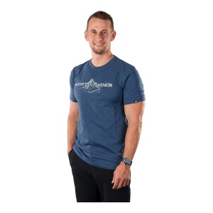 Tricou Barbati Northfinder Comfortable Hiking – Fid Bluenights - Img 2