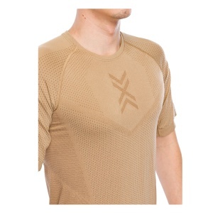Tricou Barbati X-BIONIC Xceed Run Sand-Dark Sand - Img 4