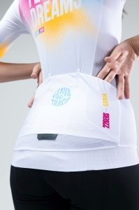 Tricou ciclism Gobik CX Pro 4.0 Hydrazero - alb multicolor - Img 6