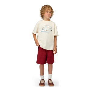Tricou Copii Mammut Base Climbing Alb - Img 4
