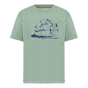 Tricou Copii Mammut Base Climbing Verde - Img 2