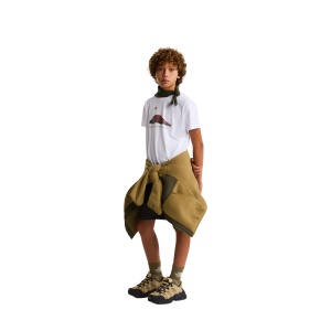 Tricou Copii The North Face Mountain Night Relaxed Graphic White - Img 2