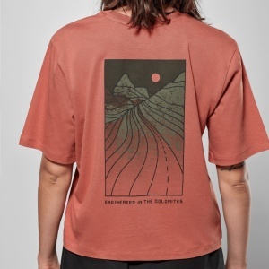 Tricou dama Salewa Eagle Sunset Loose - Img 4