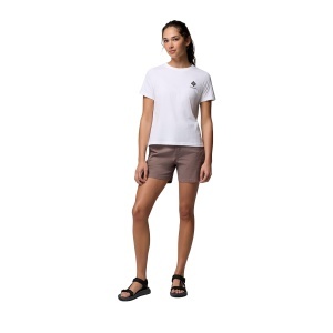 Tricou Femei Columbia Rolling Bend Graphic White - Img 4