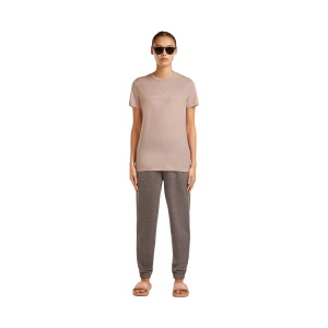 Tricou Femei Icebreaker Merino 150 Tech Lite Sparkling Stars Roz - Img 4