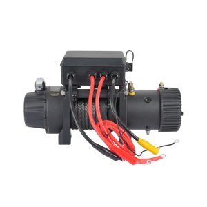 Troliu electric auto EMD Winch 6000lbs (2722kg), 12V, cablu sintetic, 15m, raport 173:1 - Img 3