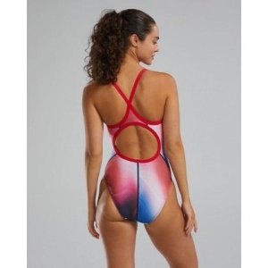 TYR - Costum femei - Unwaver Diamonfit - Navy Red - Img 2