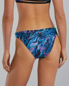 TYR - costum inot dama tip bikini - slip - Durafast Elite Classic Bikini Bottom Marmaris - Blue | Pink - L - Img 2