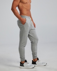 TYR - pantaloni joggers - UltraSoft Men's Heavyweight Terry Jogger - gri - Img 5