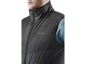 Vestă alergare iarnă CEP Winter Run Vest | protecție termică - black - Img 2
