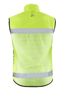 Vestă vizibilitate Craft ADV Visibility Vest - galben | EN 17353 - Img 3