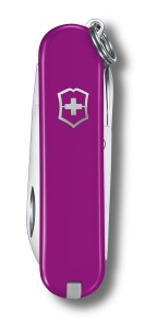 Victorinox - briceag multifunctional - 7 functii - Classic SD Colors - tasty grape - mov - Img 3