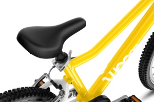 Woom 3 Go Automagic - bicicleta copii 16" - galben vibrant - Img 4