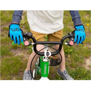 Woom - manusi ciclism copii tens bike gloves - rosu negru gri - Img 4