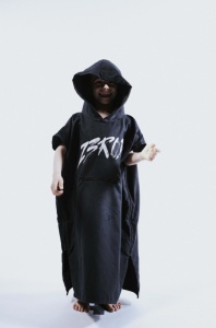 Z3R0D - prosop copii tip poncho - TRANSITION TOWEL KID - albastru navy - Img 7