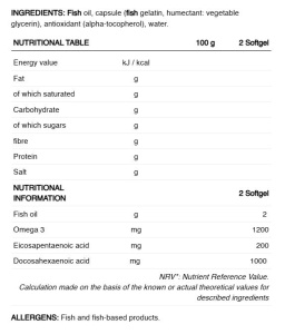 226ers - capsule - Fish Oil Omega 3 - 120 capsule - Img 2