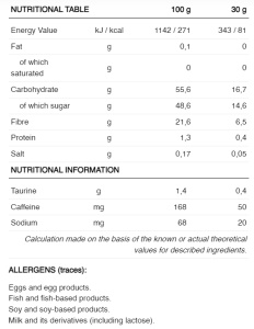 226ers - jeleu energie - Vegan Gummy Bar - cola/cirese - 30gr - Img 3