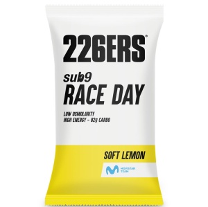 226ers - plic pudra energie - SUB9 race day - 82gr carbo - lamaie - 87.5gr