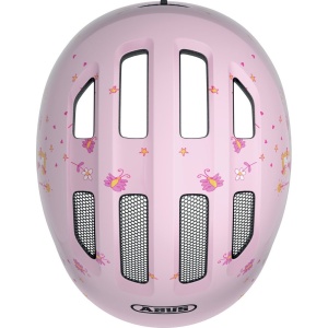 Abus - casca ciclism copii Smiley 3.0 - roz deschis princess mov - Img 2