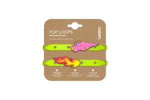 Accesorii cosulet Woom POP LOOPS - green grape