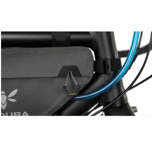 Apidura - geanta cadru bicicleta Expedition Frame Pack 6.5 litri (pentru cadru inalt) - gri negru - Img 7
