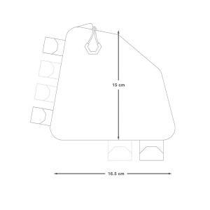 Apidura - geanta mica cadru bicicleta Backcountry 2.0 Rear Top Tube Pack 1 litru - negru galben - Img 10