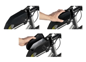 Apidura - geanta mica cadru bicicleta Racing Top Tube Pack 1 litru - negru - Img 9