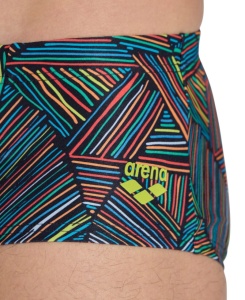 Arena - costum inot barbati - boxer - Overview Low Waist - Black | Multi - Img 5