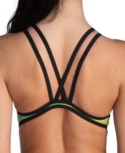 Arena - costum inot femei intreg - One Double Cros - Soft Green | Multi - 32 - Img 2