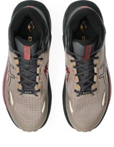 ASICS - pantofi alergare trail - Gel-Trabuco MT GTX - Taupe Grey | Grey - 40.5 - Img 4