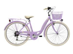 Bicicleta Adriatica Panda 26 Lady 6V Lila 42 cm
