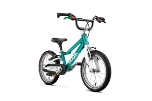 Bicicleta copii Woom 2 Go cu roti 14" verde Metallic Turquoise Petrol - Img 30